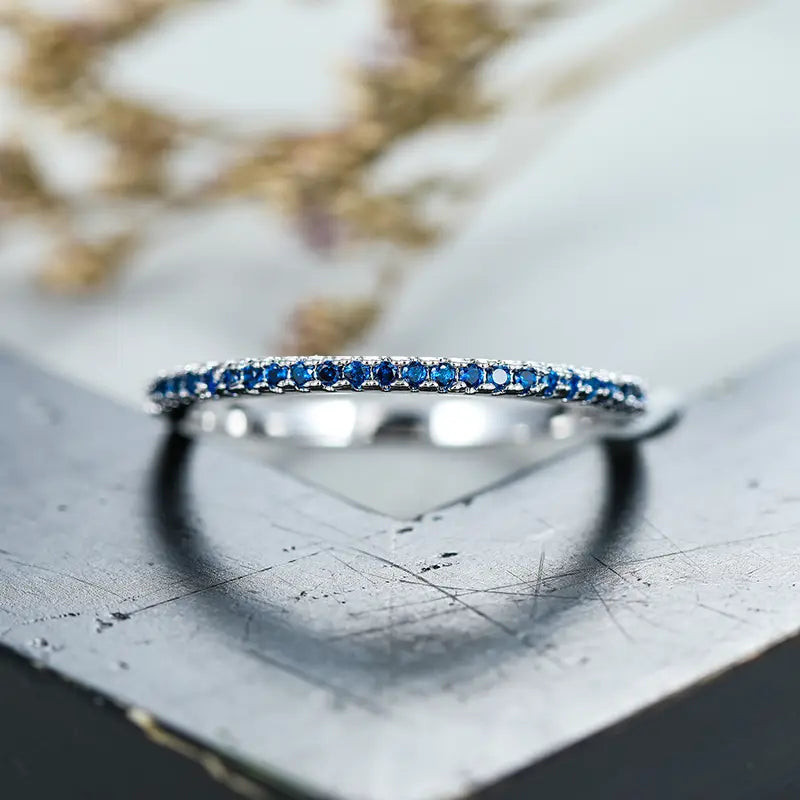 Soraya Azurith Ring | Weissgold