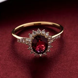 Kaiserin Roter Ring | Gold