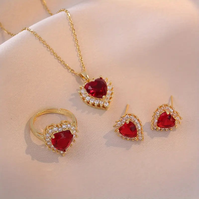 Anavelle Roubella Schmuckset | Gold