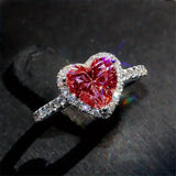 Delara Carmessia Ring | Weissgold