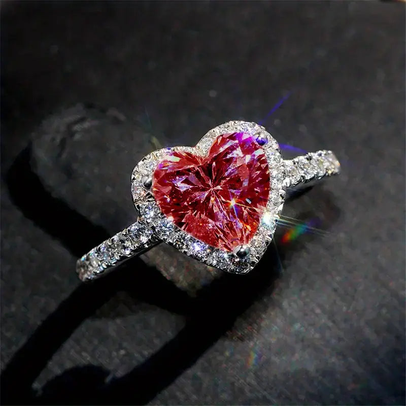 Delara Carmessia Ring | Weissgold