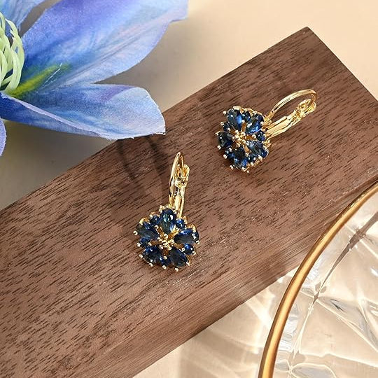 Calina Blumenohrringe | Gold