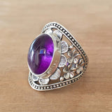 Achat Haida mit Amethyst