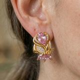 Amelie Rosenblatt-Ohrringe | Gold