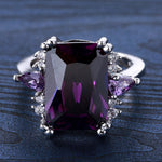 Ring Franziska mit Amethyst