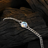 Armband aus Mondstein Innere Stimme