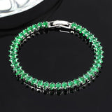 Armband mit Smaragdsteinen