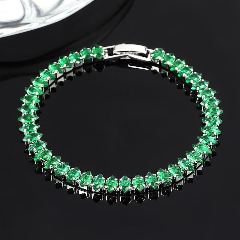 Armband mit Smaragdsteinen