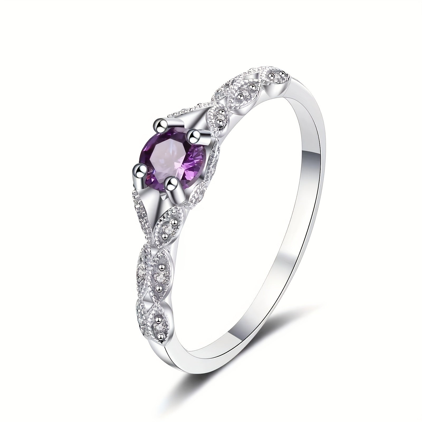Brigitte Ring mit Amethyst