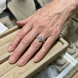 Couture Pavé-Quadratring | Gold