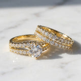 Ewige Strahlkraft Ring-Set