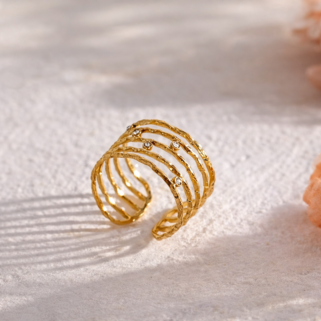 Goldene Krone mit Glanz