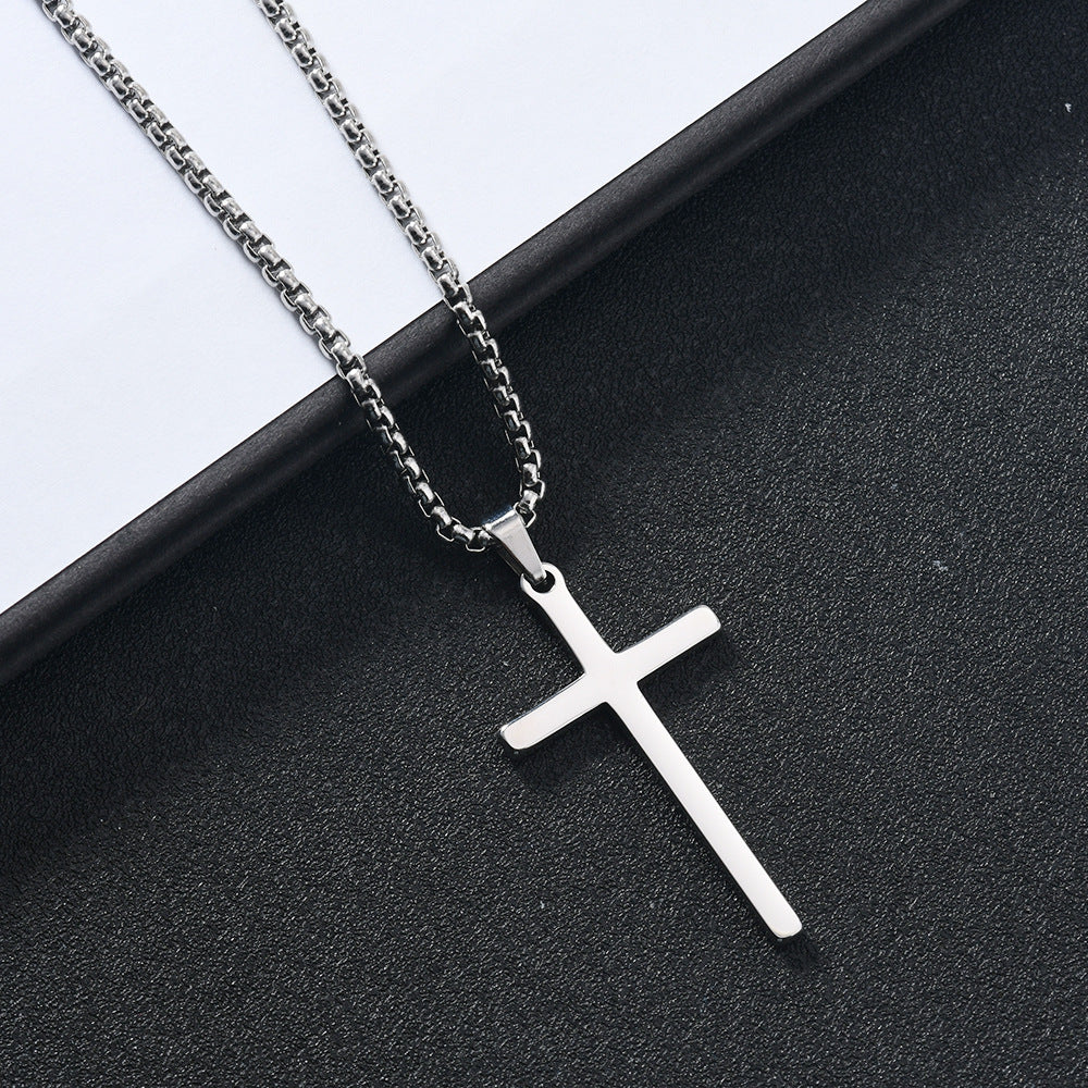 Halskette mit Kreuz „Erhöhter Glaube“