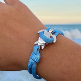 Handgefertigtes Armband mit Meeresschildkröte