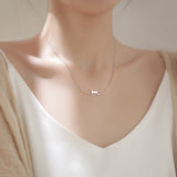 Katze Kletterhalsband in Silber