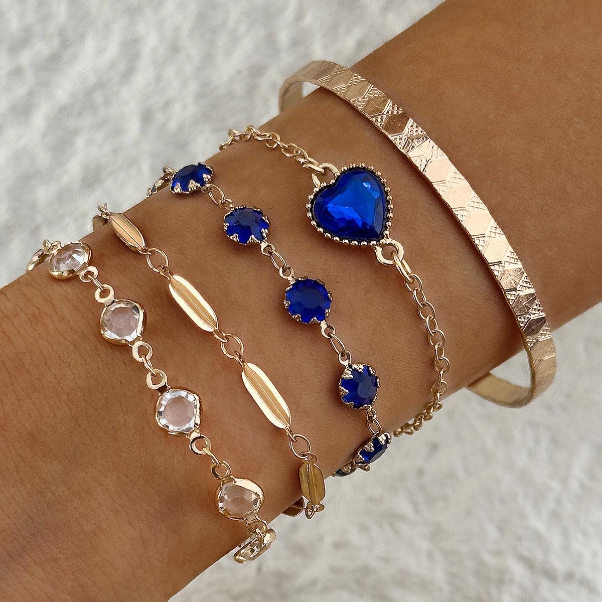Aveline Northblue Armband Set | Gold