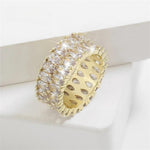 Orientalisches Goldenes Breites Kristall