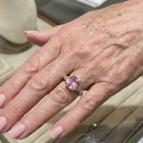 Pink-Verve-Ring | Weissgold
