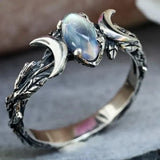 Ring aus Mondstein