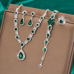 Schmuckset Adriana Lysandra | Weissgold