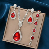 Schmuckset Thalira aus Weissgold