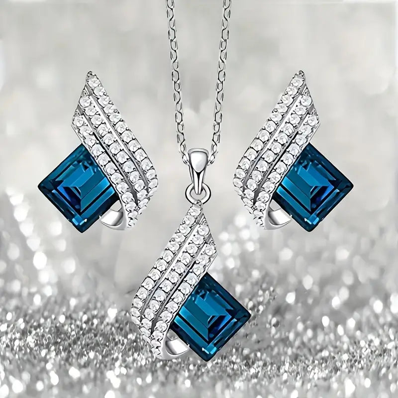 Schmuckset Wien aus Weissgold