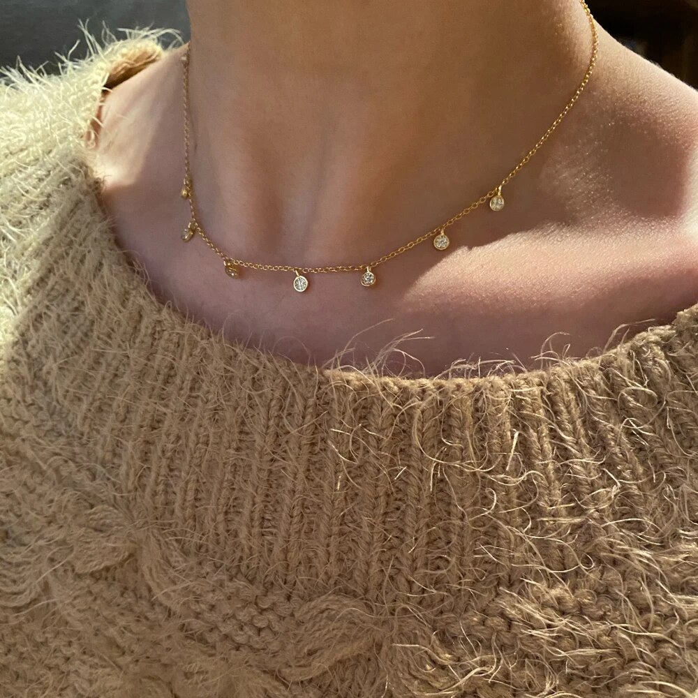 Zeitloses Retro-Halsband