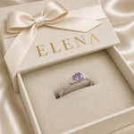 Amelys Fern Ring | Weissgold