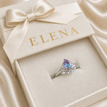 Amethyst-Lagenring